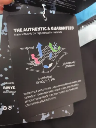 Chaqueta Nueva Esquí Snow