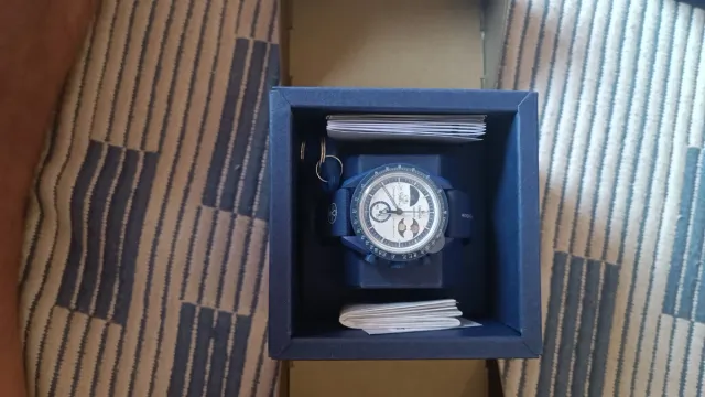 Swatch x Omega Speedmaster Mission to Earth