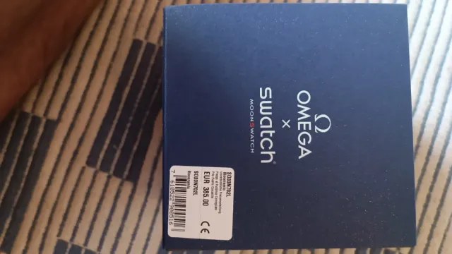 Swatch x Omega Speedmaster Mission to Earth