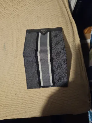 Billetera Guess Gris Original