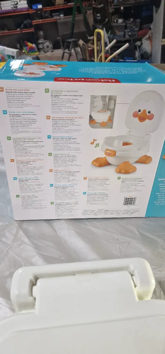 Orinal Pato Fisher Price 3 en 1