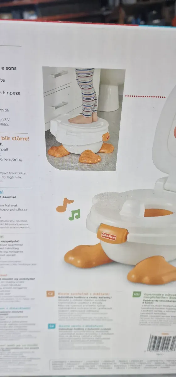 Orinal Pato Fisher Price 3 en 1