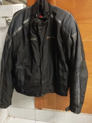 Chaqueta Moto Dainese Negra Hombre,con protección