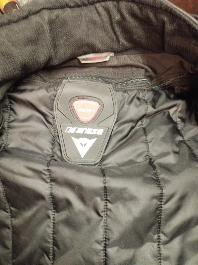 Chaqueta Moto Dainese Negra Hombre,con protección