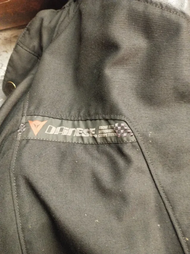 Chaqueta Moto Dainese Negra Hombre,con protección
