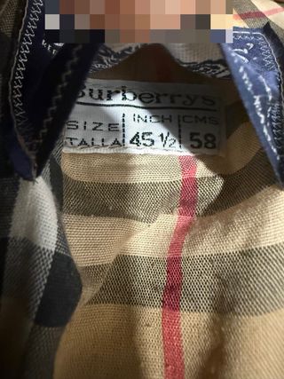 Gabardina Burberry Beige Clásica