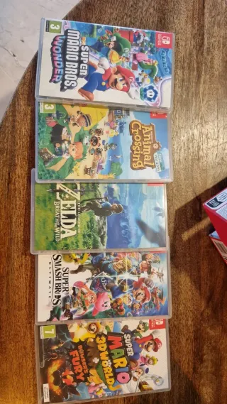 Pack 5 Juegos Nintendo Switch