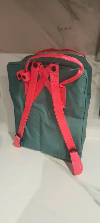 Mochila kankën Verde y Rosa