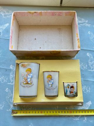 Vasos Comunión Cristal Años 80