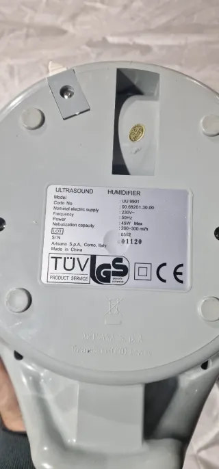 Humidificador Chicco Azul y Blanco