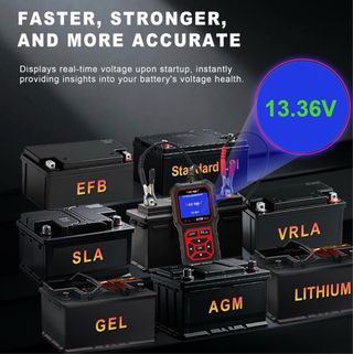 COMPROBADOR DE BATERÍAS BT60 PRO