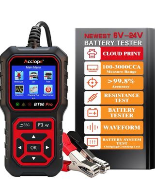 COMPROBADOR DE BATERÍAS BT60 PRO