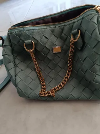 Borsa donna color verde Tiffany
