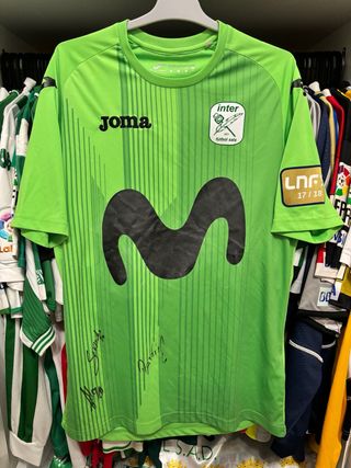 Camiseta Inter Movistar Futsal Talla M Firmada