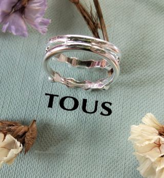 Anillo TOUS Plata Super Power Gemas Multicolor