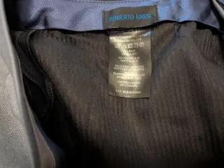 Traje de hombre gris - Roberto Bassi (Talla 54)