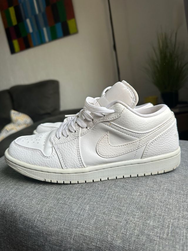 Jordan 1 Low Blancas Talla 41