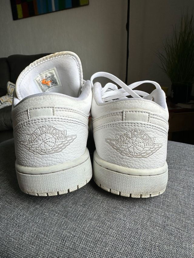 Jordan 1 Low Blancas Talla 41