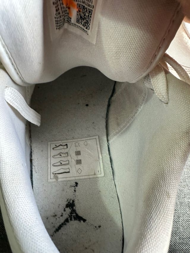 Jordan 1 Low Blancas Talla 41