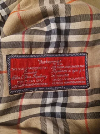 Gabardina Burberrys Caballero/Hombre