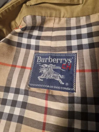 Gabardina Burberrys Caballero/Hombre