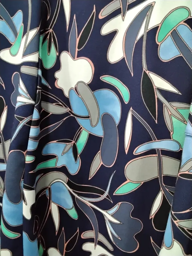 Vestido Zara estampado floral talla S