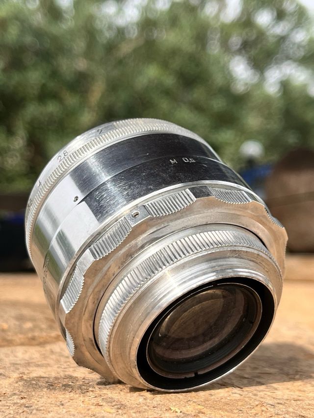 Helios 44 13 Pétalos Plateado