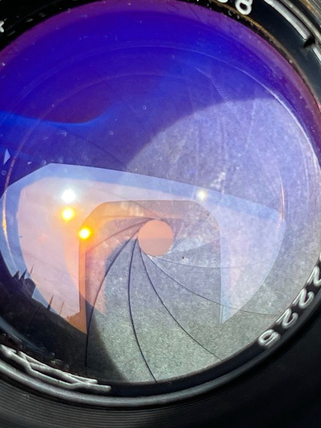 Helios 44 13 Pétalos Plateado