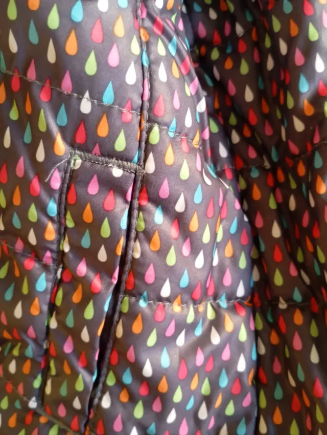 Chaleco acolchado niña 2 años