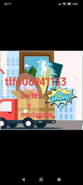 Mudanzas y portes   portes y mudanzas