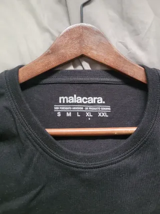Camiseta Malacara Negra Talla XL