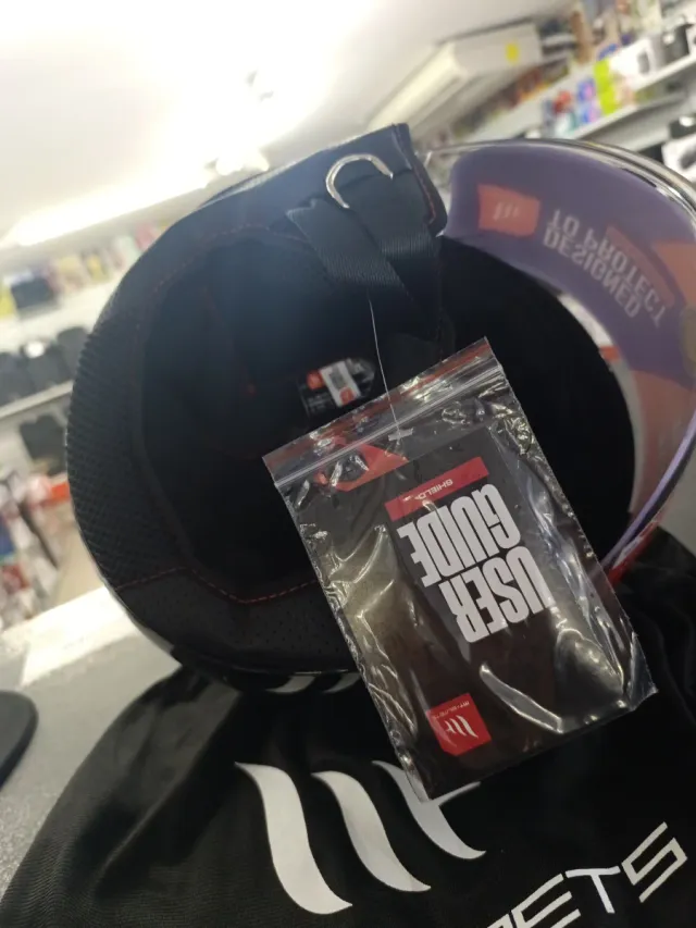 Casco Jet MTHELMETS Negro Talla M