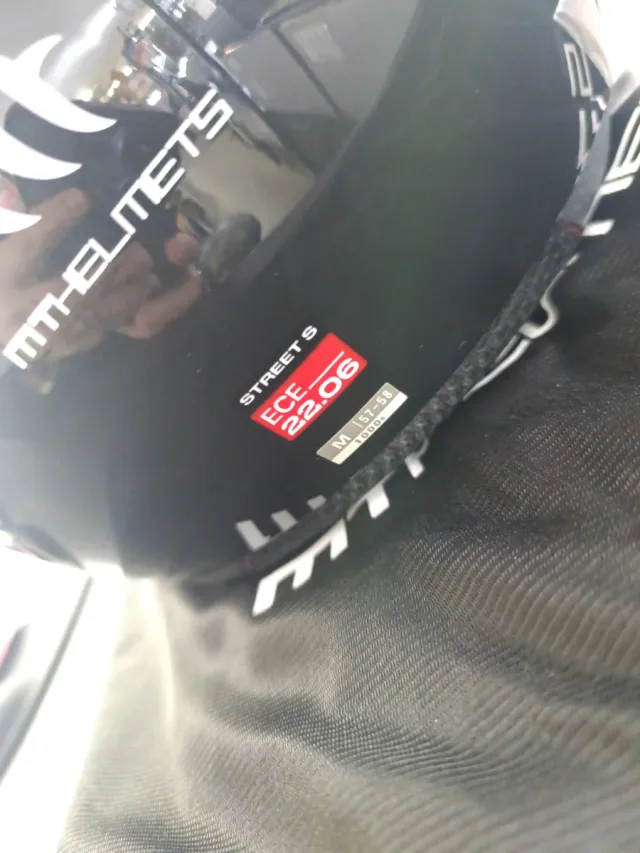 Casco Jet MTHELMETS Negro Talla M