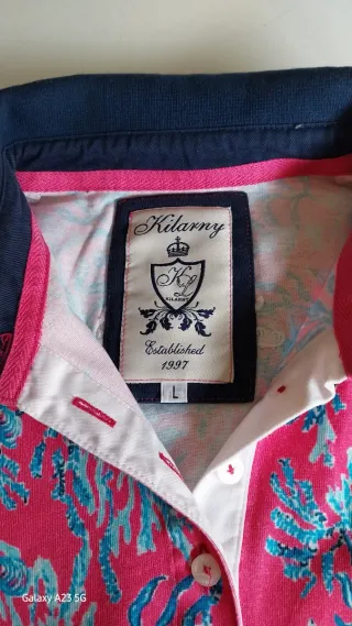 Camisa Polo Mujer Kilarny Talla L