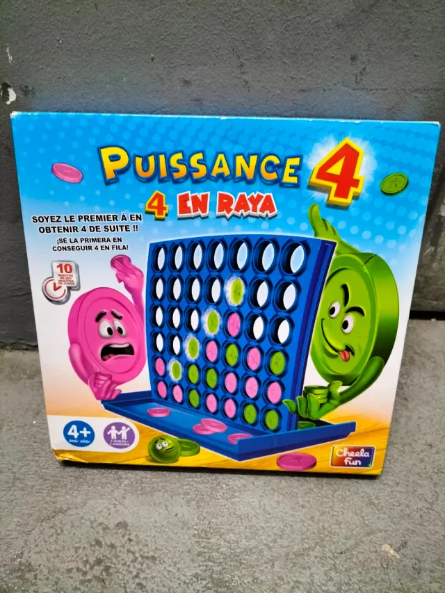 Puissance 4 En Raya Juego de Mesa