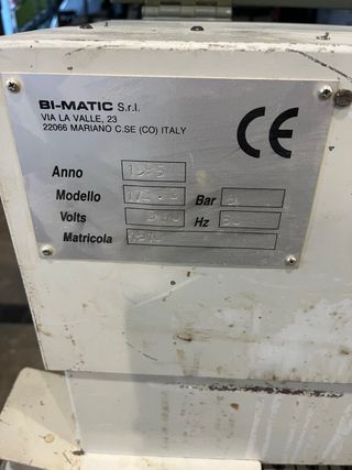 Chapadora de cantos Bimatic