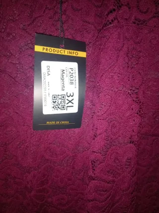 Vestido de fiesta rojo