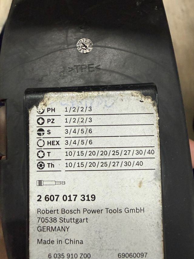 Caja de puntas Bosch