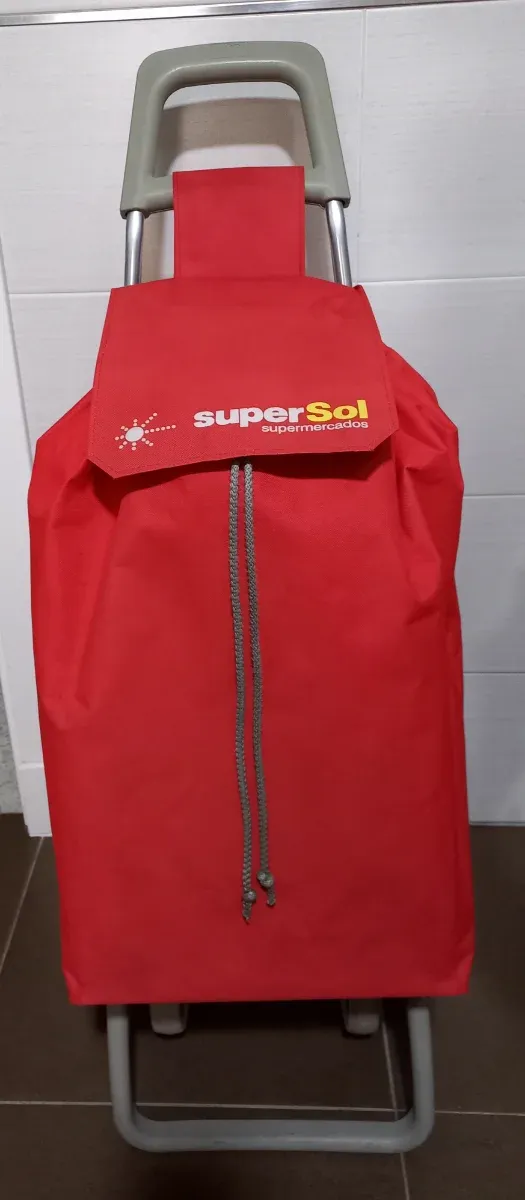 Carro de la compra ROLSER rojo