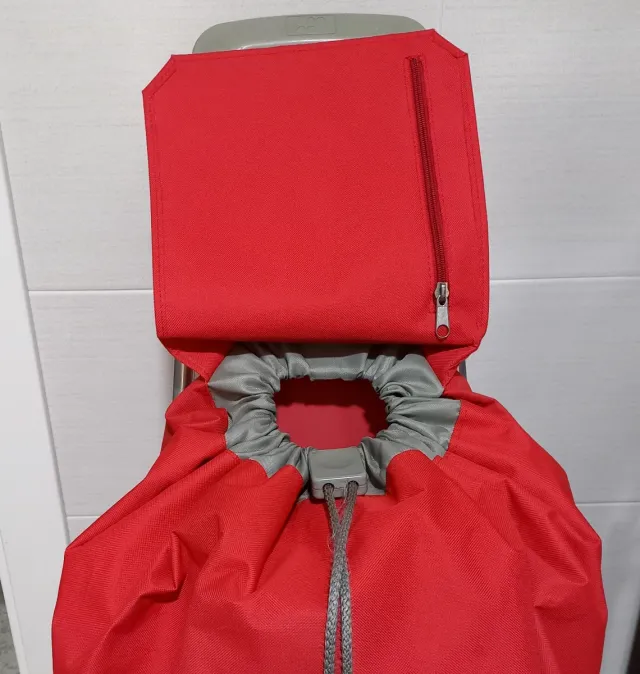 Carro de la compra ROLSER rojo