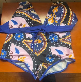 Bikini estampado retro