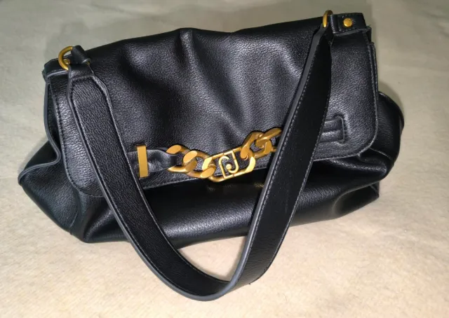 Bolso Liu Jo Negro con Cadena Dorada