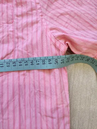 Camicia Tommy Hilfiger a righe rosa