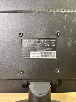 Monitor Hanns-G VGA Preto