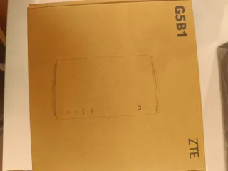 Router ZTE G5B1 WiFi 6 5G nuevo sin estrenar