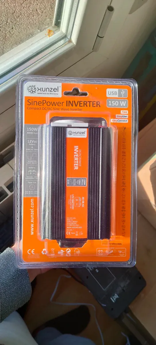 Inversor Xunzel SinePower 150W USB