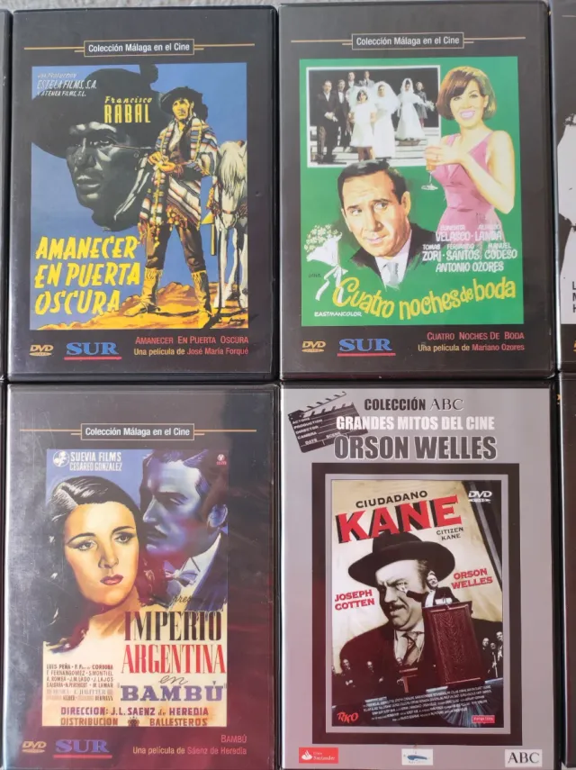 17 Películas DVD Clásicas de Cine Español