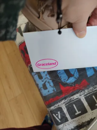 Sandalias de tacón Graceland beige mujer