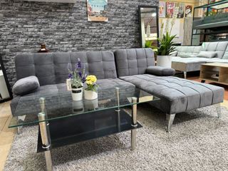 Sofá Chaise Longue Gris
