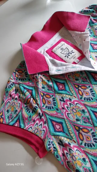 Camisa Polo Dama Kilarny Multicolor Talla L